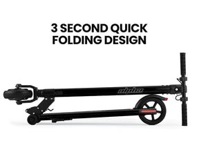 ALPHA Peak 300W 10Ah Electric Scooter, Suspension, for Adults or Teens, Black - SportZone.co.nz