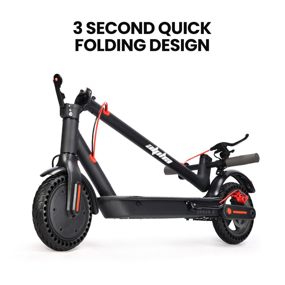 ALPHA Urban 8 Electric Scooter | Suspension & 25km Range | Adult eScooter NZ - SportZone.co.nz