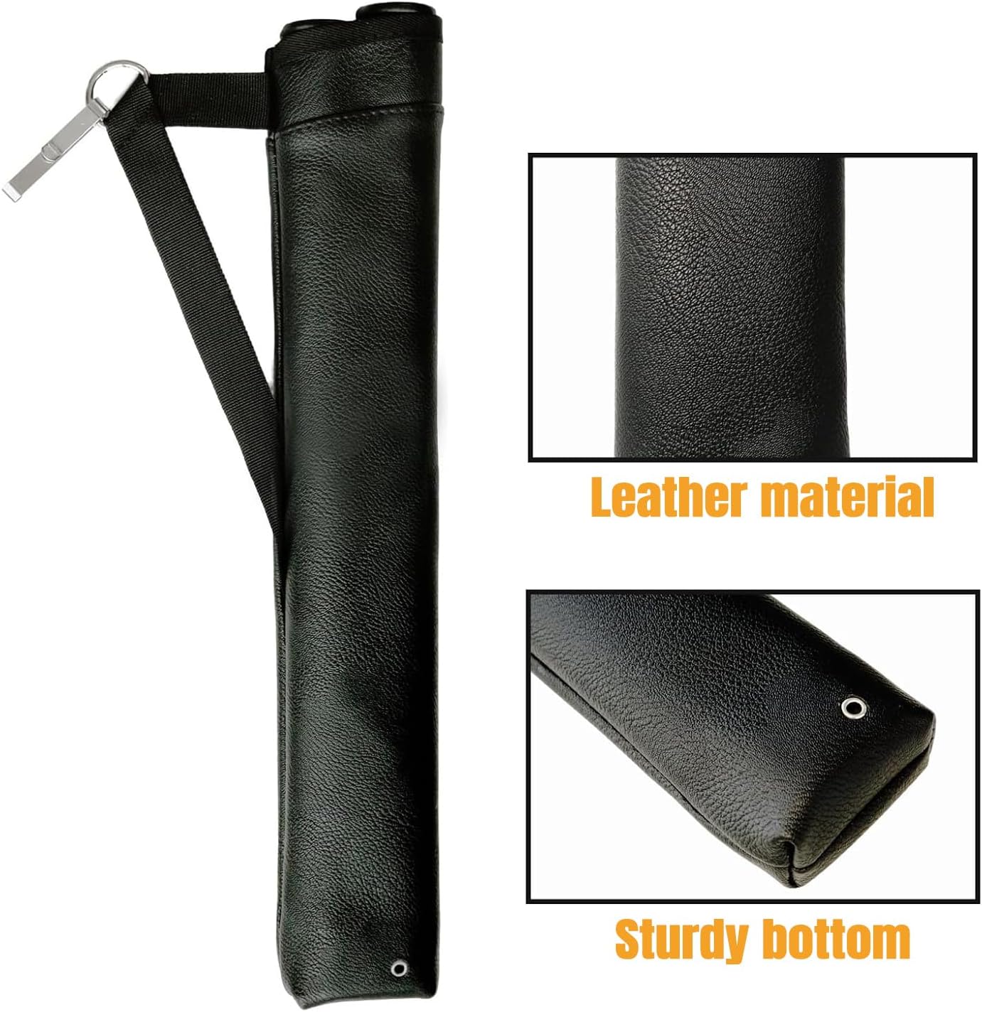 Archery Arrow Quiver Hip Tube with 2 - Tubes and Belt Clip Lightweight for Youth Carbon Wooden Crossbow Arrows Holder - SportZone.co.nz