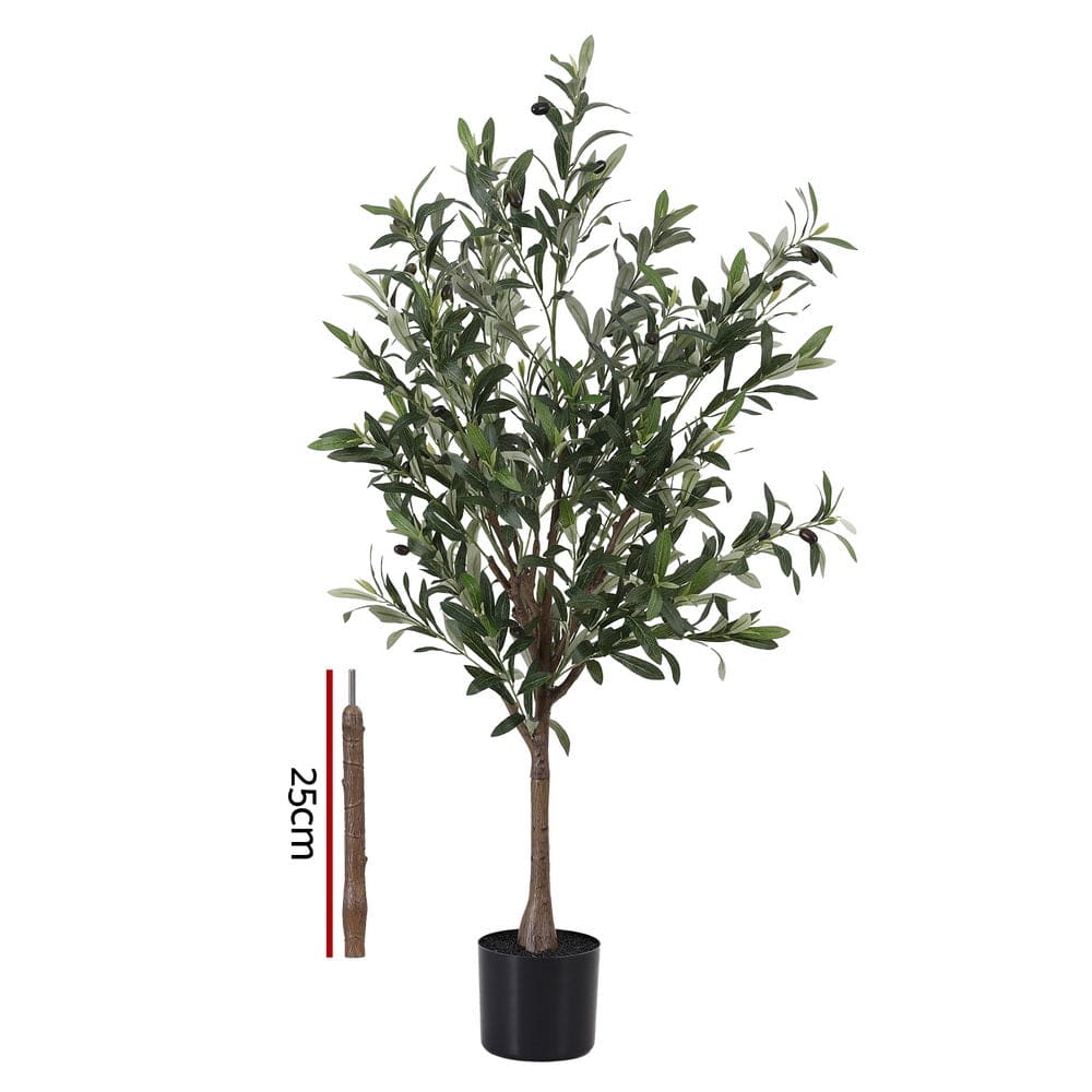 Artiss 155cm Artificial Olive Tree Faux Trees Indoor Decor Artificial Plants Lifelike Plant - SportZone.co.nz