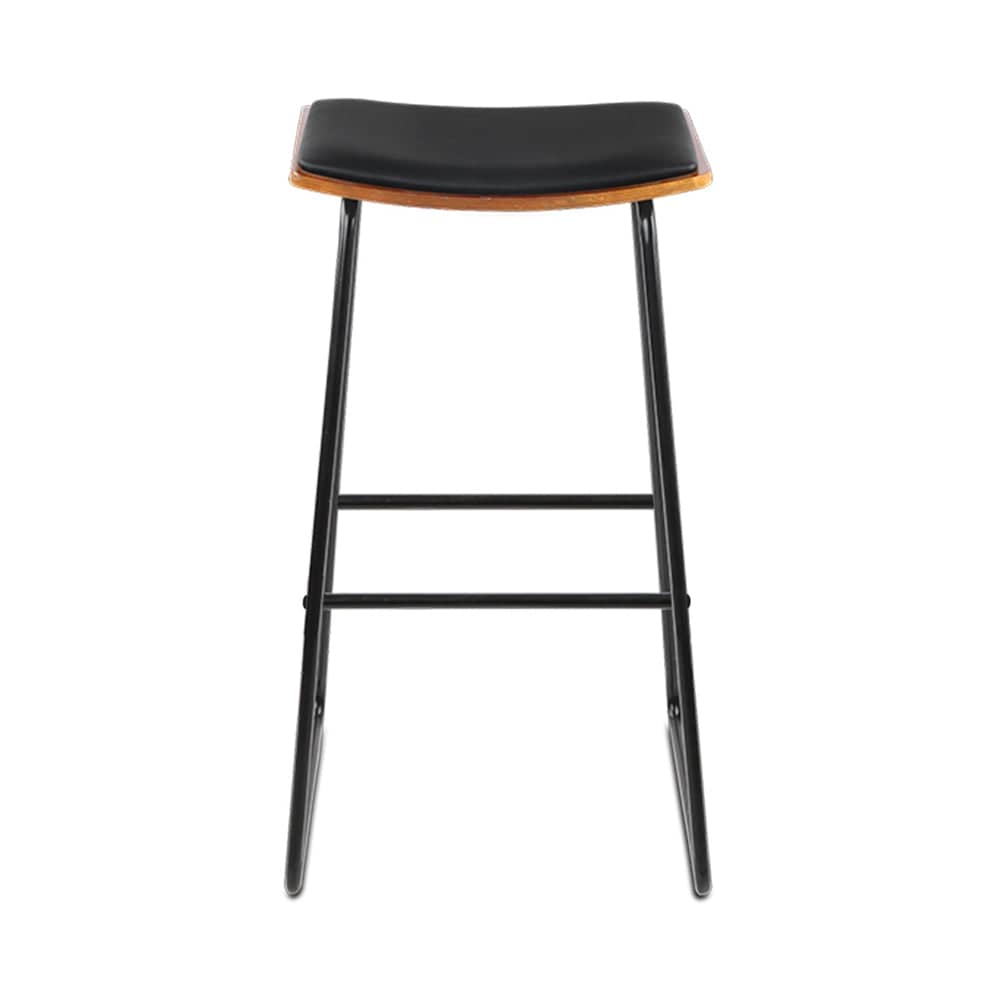 Artiss Bar Stools Kitchen Counter Stools Metal Chairs x2 - SportZone.co.nz