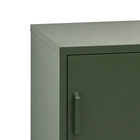 Artiss Bedside Table Metal Cabinet - Green - SportZone.co.nz