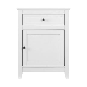 Artiss Bedside Tables Side Table Drawers Nightstand White - SportZone.co.nz