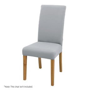 Artiss Dining Chair Covers 6x Slipcovers Spandex Stretch Banquet Wedding Grey - SportZone.co.nz