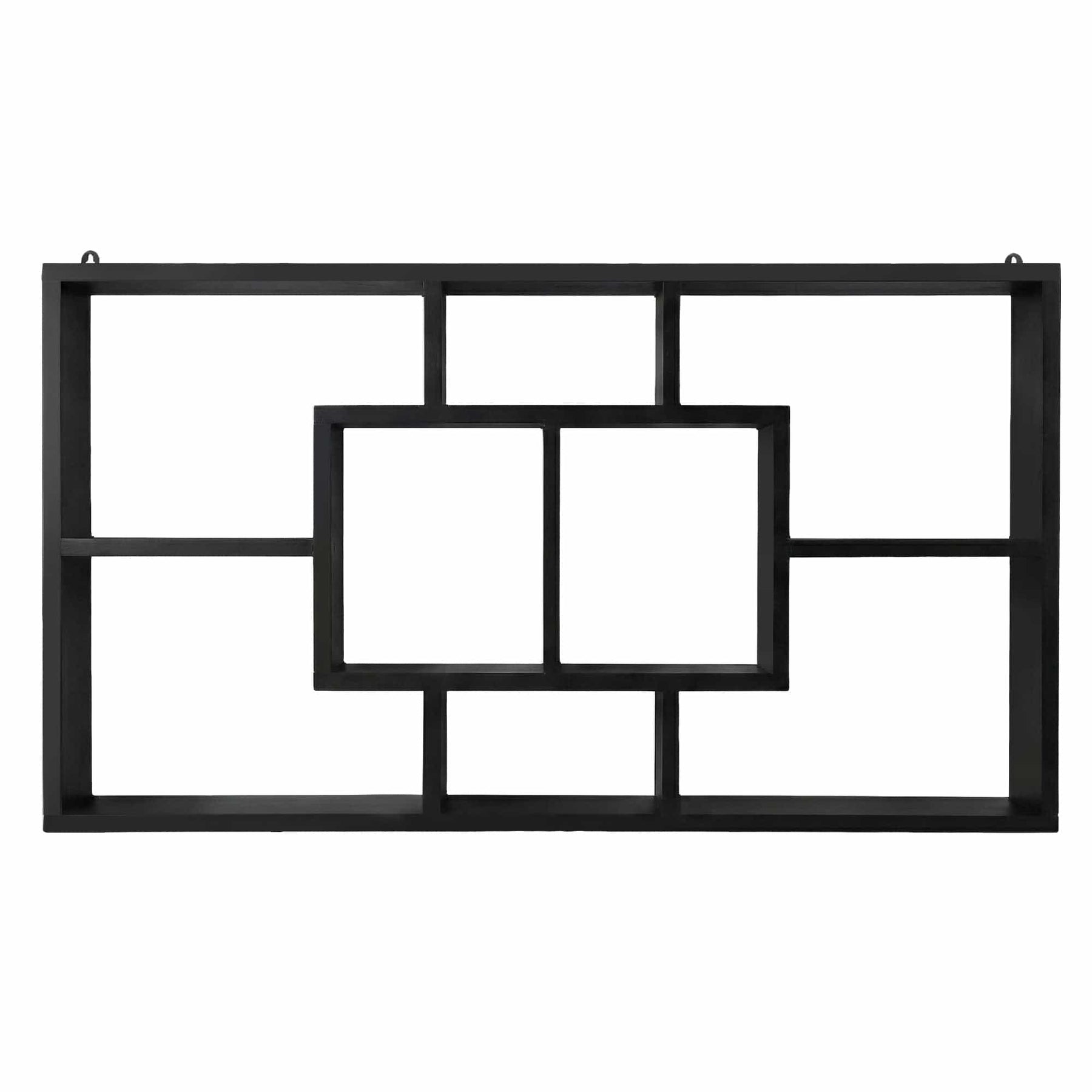 Artiss Floating Wall Shelves Bookshelf Black - SportZone.co.nz