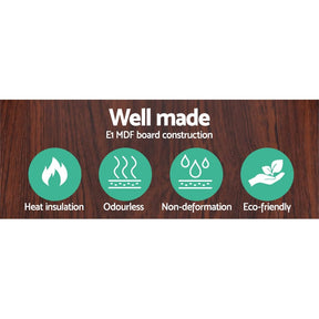 Artiss Floor Lamp 3 Tier Shelf Storage LED Light Stand Home Room Vintage White - SportZone.co.nz