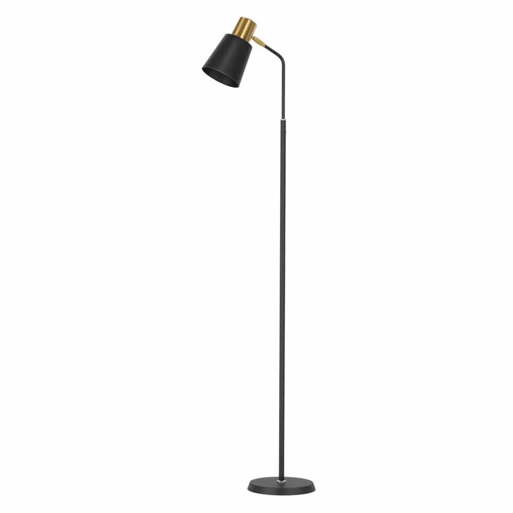 Artiss Floor Lamp LED Light Stand Modern Home Living Room Office Reading Black - SportZone.co.nz