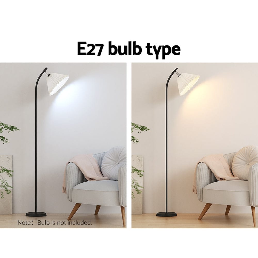 Artiss Floor Lamp LED Light Stand Modern Home Living Room Office Reading White - SportZone.co.nz