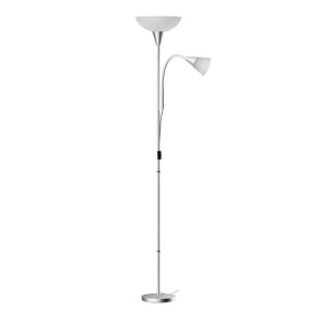 Artiss Floor Lamp Mother and Child Modern Home Living Room Office Reading Silver - SportZone.co.nz