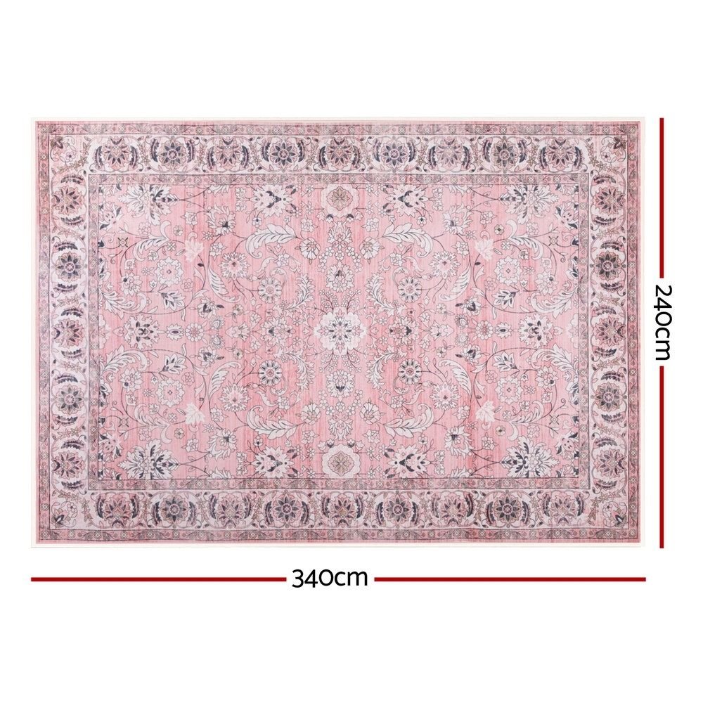 Artiss Floor Rug 240X340cm Large Washable Area Rug Vintage Living Room Carpet - SportZone.co.nz