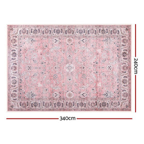 Artiss Floor Rug 240X340cm Large Washable Area Rug Vintage Living Room Carpet - SportZone.co.nz