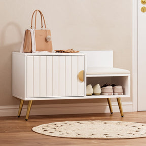 Artiss Shoe Rack Cabinet Bench 6 Pairs White - SportZone.co.nz