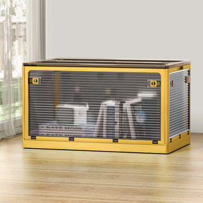Artiss Storage Box Container Foldable Stackable 5 Sides Open Transparent 115L - SportZone.co.nz