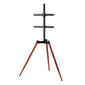 Artiss TV Stand 32 - 65 inch LED LCD Screen Wooden Tripod Easel Height Adjustable - SportZone.co.nz