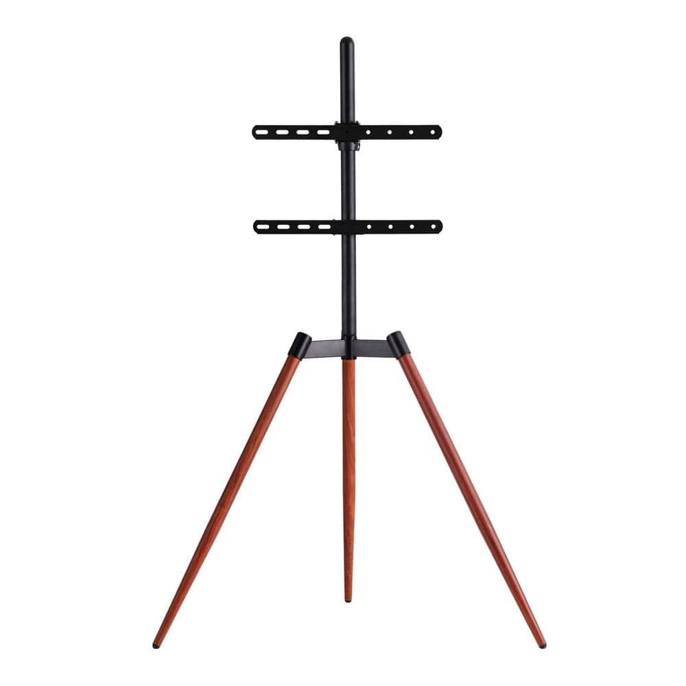 Artiss TV Stand 32 - 65 inch LED LCD Screen Wooden Tripod Easel Height Adjustable - SportZone.co.nz