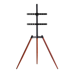 Artiss TV Stand 32 - 65 inch LED LCD Screen Wooden Tripod Easel Height Adjustable - SportZone.co.nz