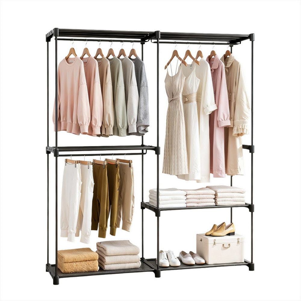 Artiss Wardrobe Clothes Rack Closet 181cm - SportZone.co.nz