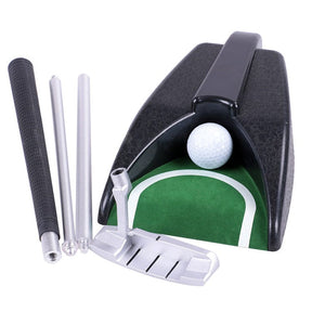 Automatic Golf Ball Returner – Portable 27x16.5x6cm Practice Trainer | Durable Plastic Sports Aid - SportZone.co.nz