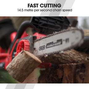 BAUMR-AG 2000W Electric Chainsaw, 16 Inch Oregon Bar and Chain - SportZone.co.nz