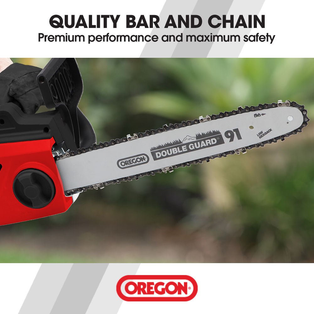 BAUMR-AG 2000W Electric Chainsaw, 16 Inch Oregon Bar and Chain - SportZone.co.nz