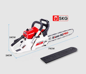 Baumr-AG 38CC Petrol Commercial Chainsaw 16 Bar E-Start 3.2 HP Chain Saw - SportZone.co.nz