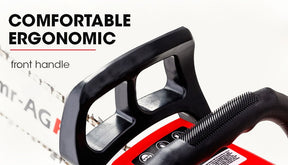 Baumr-AG 45CC Petrol Chainsaw Commercial 18 Bar Chain Saw E-Start Pruning - SportZone.co.nz