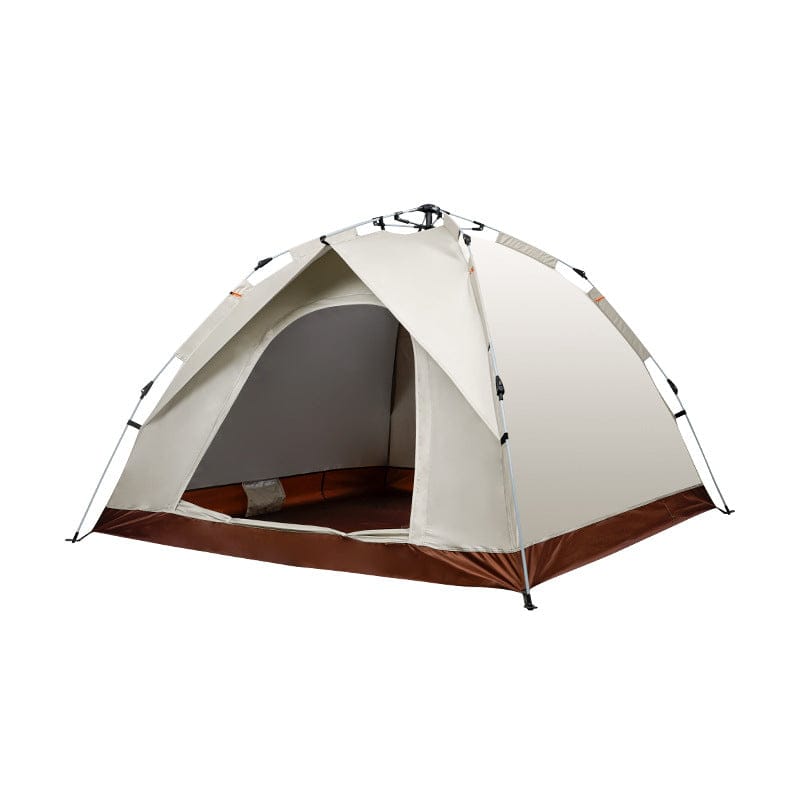 Beige Single Layer Pop - Up Tent – Lightweight - SportZone.co.nz