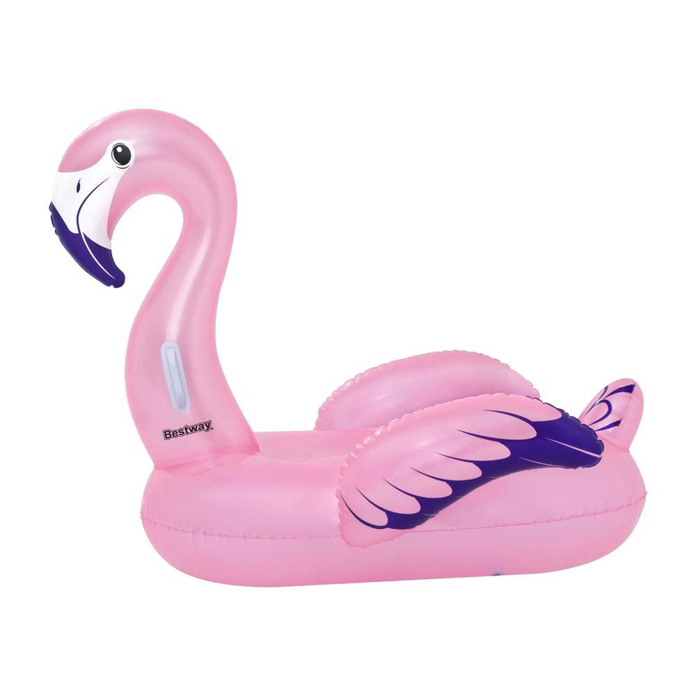 Bestway Flamingo Rider Ride On Float Floating Seat Pool Lounger 1.43Mx1.53M - SportZone.co.nz