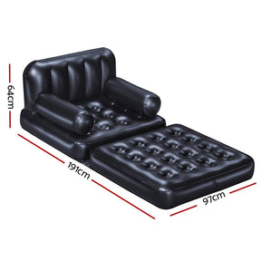 Bestway Inflatable Air Chair Seat Lounge Couch Lazy Sofa Blow Up Ottoman - SportZone.co.nz