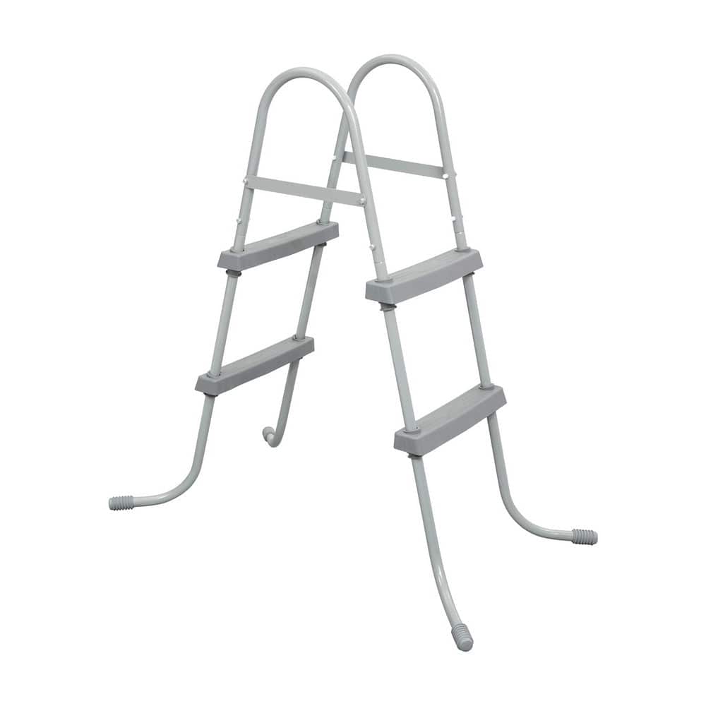 Bestway Pool Ladder 84cm 2 Step Above Ground Swimming Pools Removable Steps Stairs - SportZone.co.nz