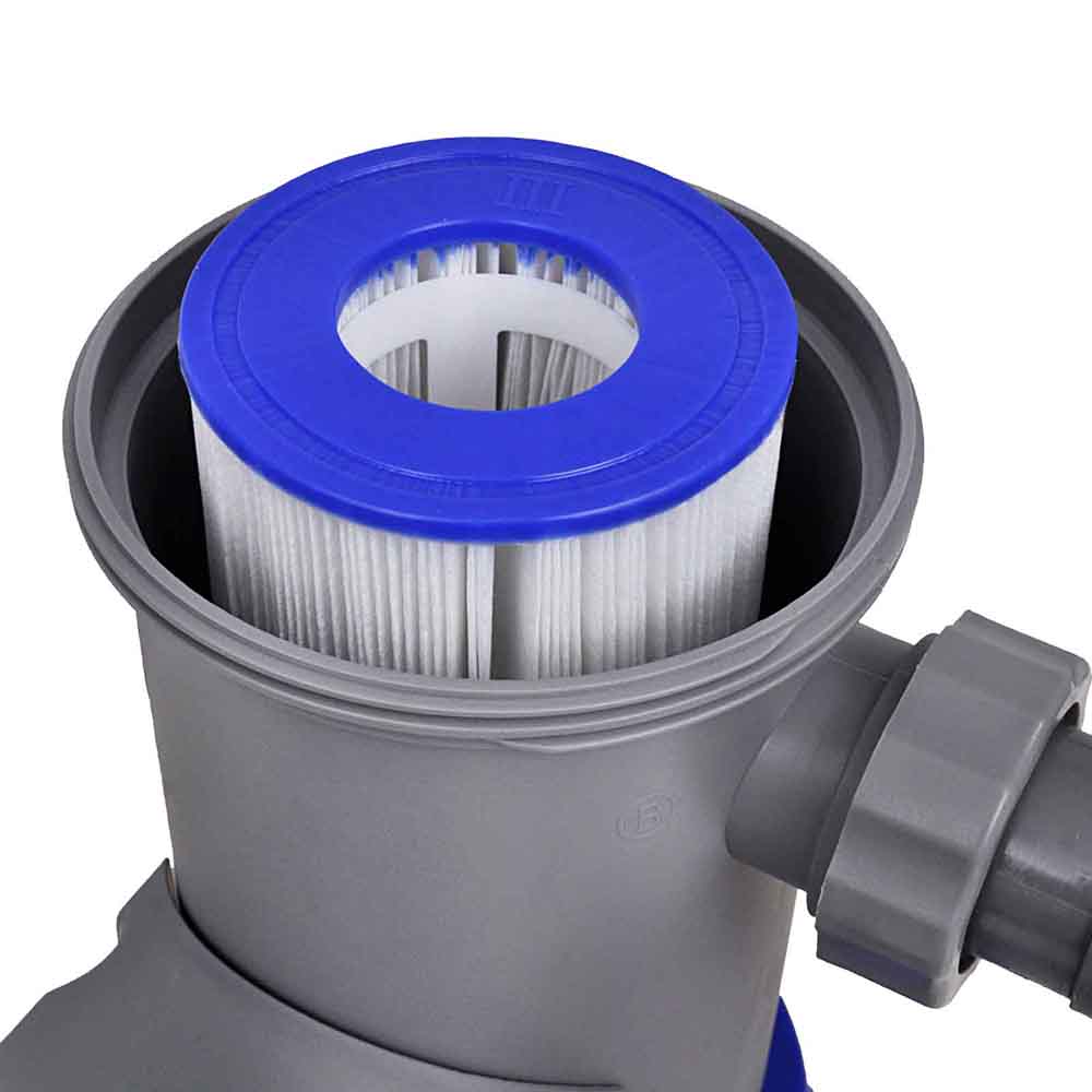 Bestway Pool Pump Cartridge Filter 1500GPH 5678L/H Flowclear™ Filters Cleaner - SportZone.co.nz