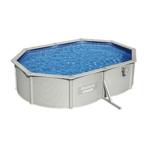 Bestway Swimming Pool 500x366x122cm Steel Frame Above Ground Pools Filter Pump Ladder 16296L - SportZone.co.nz