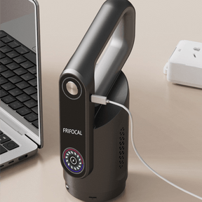 Black Wireless Stick Vacuum Cleaner with 14000Pa Suction, HEPA Filter & 350ml Water Tank for Wet Dry Cleaning, Ideal for Home Use - SportZone.co.nz