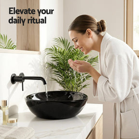 Cefito Bathroom Basin Ceramic Vanity Sink Hand Wash Bowl 41x34cm - SportZone.co.nz