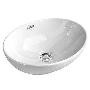 Cefito Bathroom Basin Ceramic Vanity Sink Hand Wash Bowl 41x34cm - SportZone.co.nz