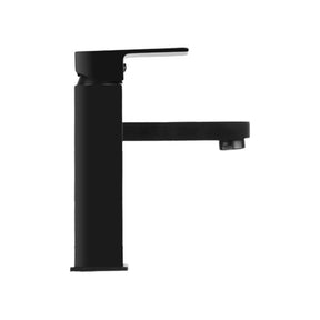Cefito Bathroom Basin Mixer Tap Square Faucet Vanity Laundry Black - SportZone.co.nz