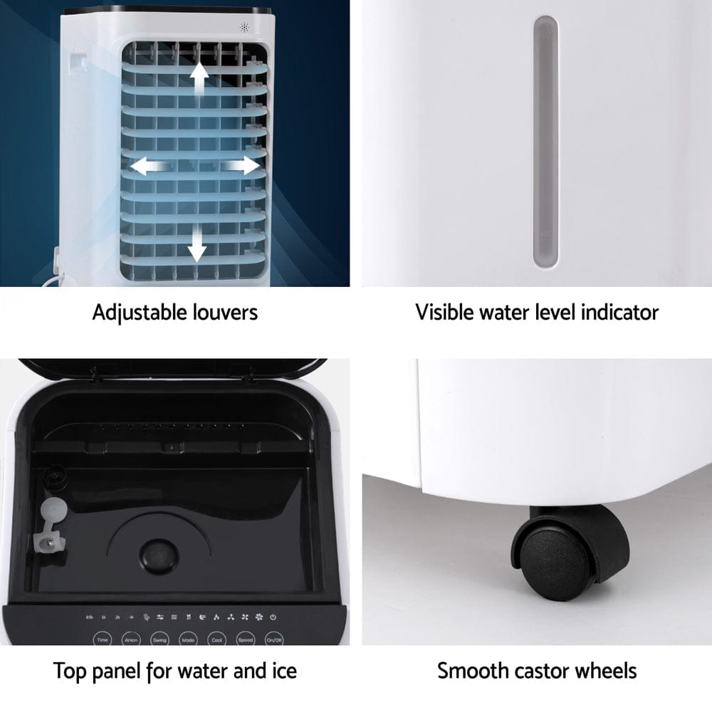 Devanti 12L Evaporative Air Cooler Conditioner - SportZone.co.nz