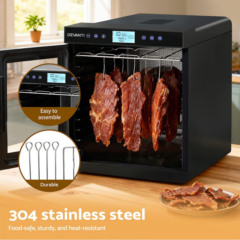 Devanti 304 Stainless Steel Hanging Rack Accessory for Food Dehydrator - SportZone.co.nz