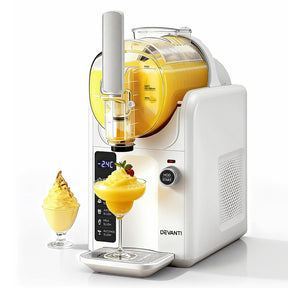Devanti 5in1 Slushie Machine Ice Cream Maker 2L White - SportZone.co.nz