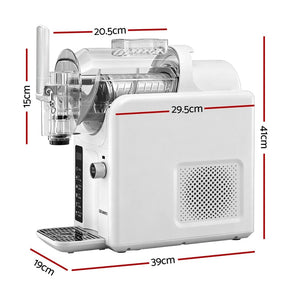 Devanti 5in1 Slushie Machine Ice Cream Maker 2L White - SportZone.co.nz