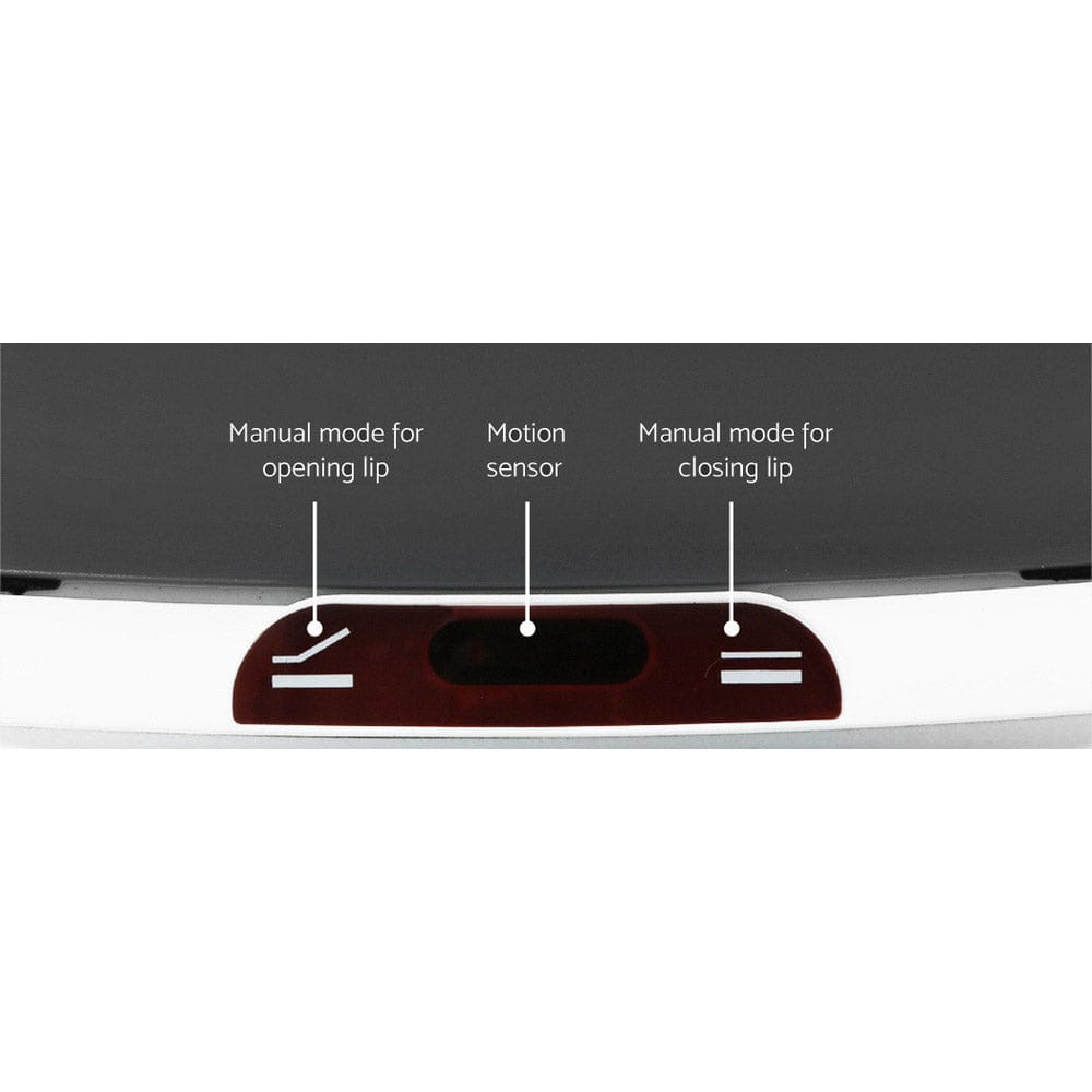 Devanti 9L Motion Sensor Bin Rubbish Automatic Ash Black - SportZone.co.nz