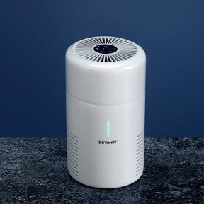 Devanti Air Purifier HEPA Filter Home Purifiers Dust Sensor PM2.5 Remover - SportZone.co.nz