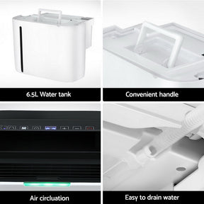 Devanti Dehumidifier 20L Air Purifier White - SportZone.co.nz