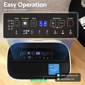 Devanti Dehumidifier 20L Air Purifier White - SportZone.co.nz