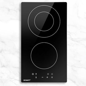 Devanti Electric Ceramic Cooktop 30cm - SportZone.co.nz