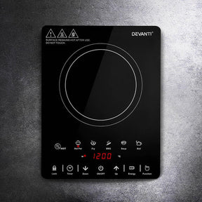 Devanti Electric Ceramic Cooktop 30cm - SportZone.co.nz
