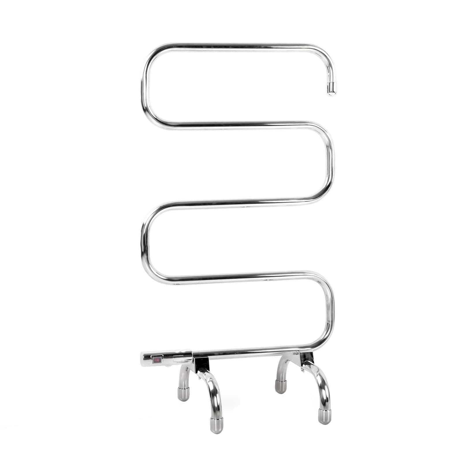 Devanti Electric Heated Towel Rail Rack 5 Bars Freestanding Clothes Dry Warmer - SportZone.co.nz