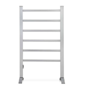 Devanti Electric Heated Towel Rail Rack 6 Bars with Timer Clothes Dry Warmer - SportZone.co.nz