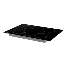 Devanti Electric Induction Cooktop 70cm Ceramic 4 Zones Stove Cook Top Hot Plate 7000W - SportZone.co.nz