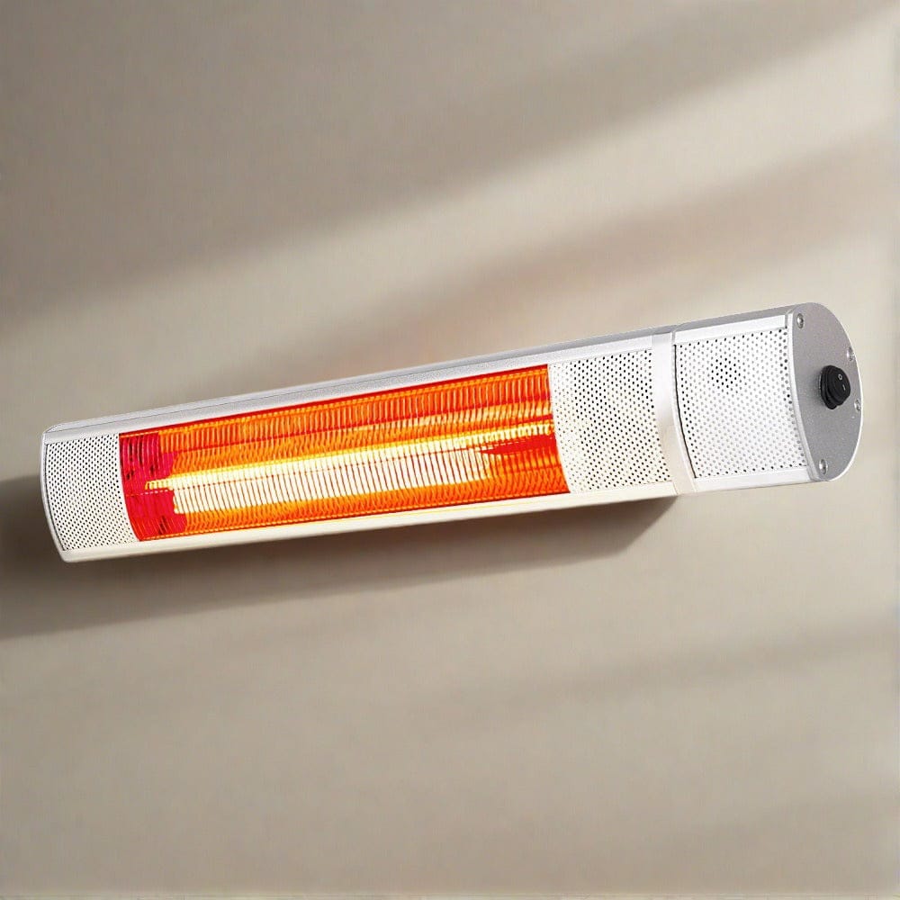 Devanti Electric Strip Heater Infrared Radiant Heaters 2000W - SportZone.co.nz